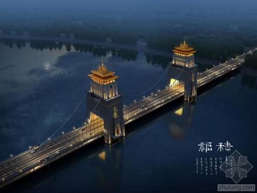 萬福大橋效果圖